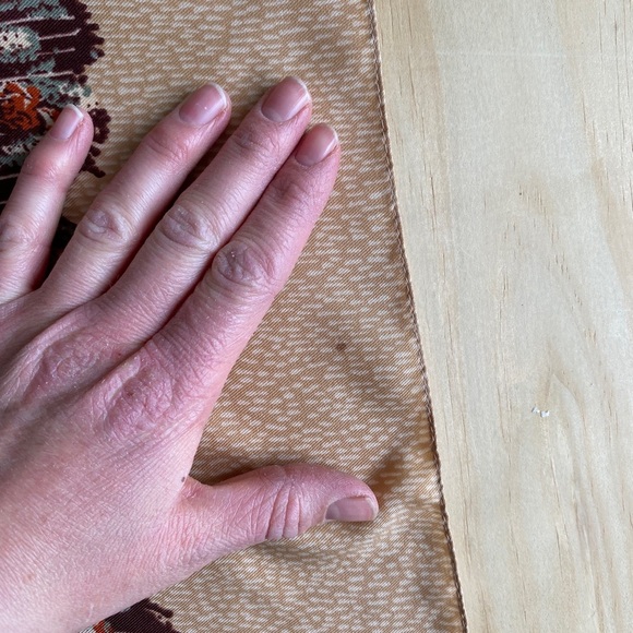 Vintage Patricia Dumont | Brown and Tan Patterned Scarf Made in Italy - Picture 3 of 5